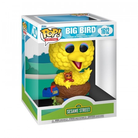 Sesame Street POP! Deluxe Big Bird in Nest Vinyl Figure 1612 - Forventet November