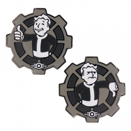 Fallout Samlemynte – Decision Black & White Limited Edition