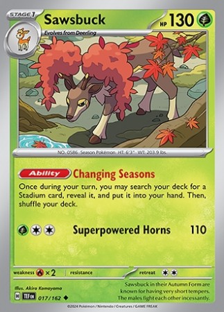 Temporal Forces 17/162 Sawsbuck