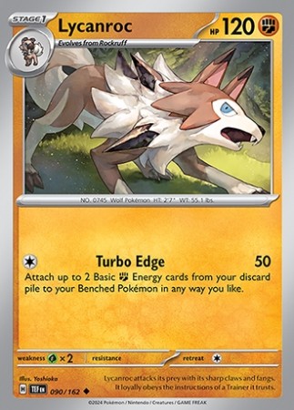 Temporal Forces 90/162 Lycanroc