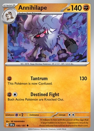 Surging Sparks 100/191 Annihilape - Reverse Holo
