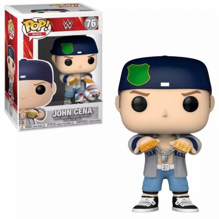 WWE POP! John Cena - Dr. of Thuganomics Vinyl Figure 76