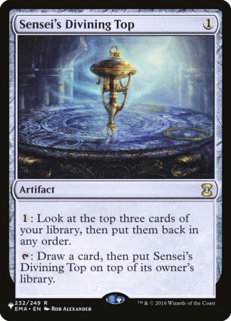 Sensei's Divining Top 232/249 List card - Rare