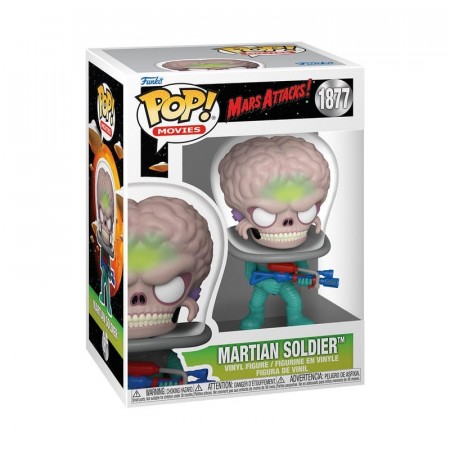Mars Attacks POP! Movies Alien Soldier with Atomic Ray Gun Vinyl figure 1877
