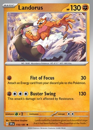 Surging Sparks 110/191 Landorus - Reverse Holo