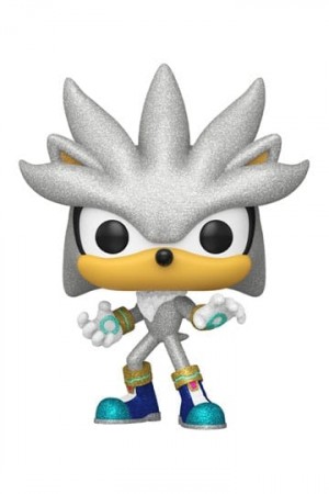 Sonic The Hedgehog POP! Games Vinyl Figure Silver The Hedgehog (FL) 9 cm 1103