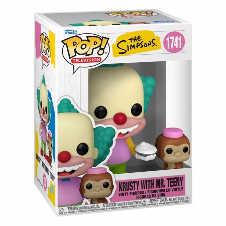 Simpsons POP and Buddy TV Krusty and Tenny Vinyl Figure 1741