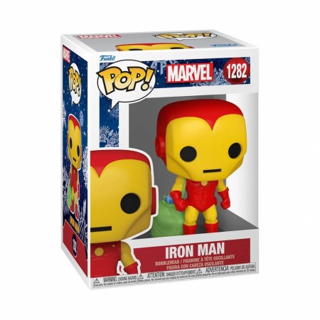Marvel Holiday Iron Man with Bag Pop! Vinyl Figure 1282
