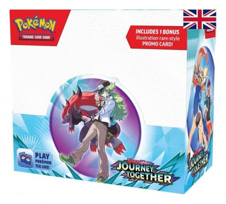 Pokemon Journey Together Enhanced Booster Display med Promokort - På lager