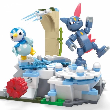 Mega Construx Pokemon Piplup and Sneasel's Snow Day Pack