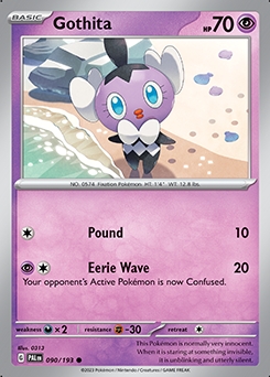 Paldea Evolved 90/193 Gothita - Reverse Holo