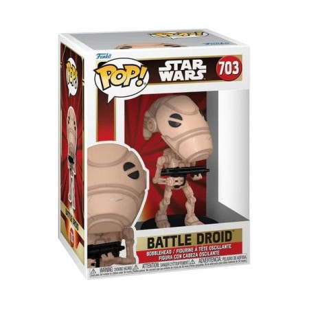 Star Wars The Phantom Menace Anniversary POP! Battle Droid Vinyl Figure 703