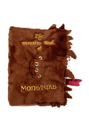 Harry Potter Plush Figure with Sound The Monster Book Of Monsters
