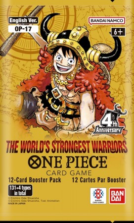 One Piece - OP-17 - The World's Strongest Warriors - Booster Pack