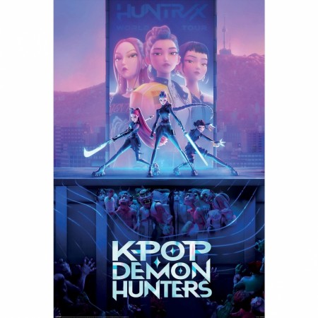 KPop Demon Hunters Poster Pack Movie Key Art 61 x 91 cm