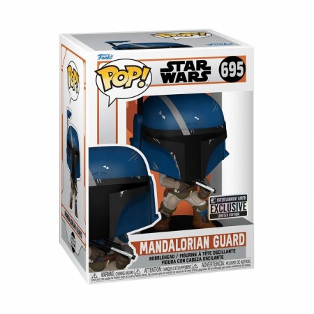 Star Wars: The Mandalorian Guard Funko Pop! Vinyl Figure 695 - Entertainment Earth Exclusive