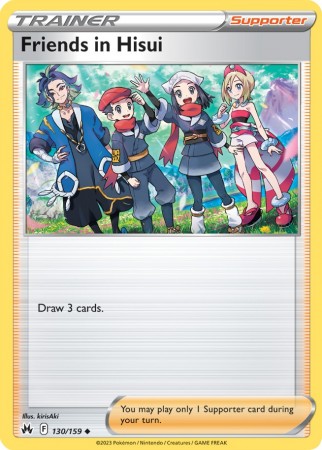 Crown Zenith 130/159 Friends in Hisui