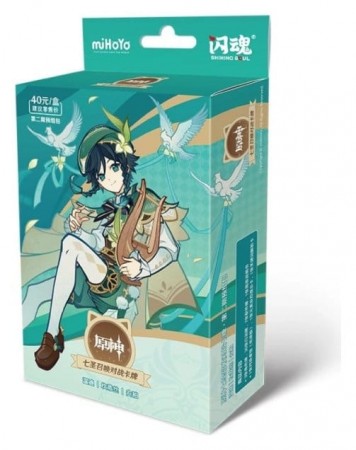 Genshin Impact Trading Card Game - Pre-Build Starter Deck 01 - Venti - Series 2 - Kinesisk