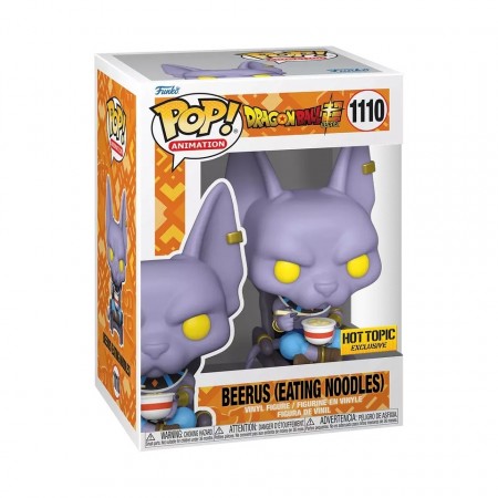 Dragon Ball Super POP! Animation Beerus Eating Noodles Vinyl figure 1110