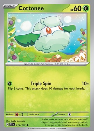 Temporal Forces 14/162 Cottonee