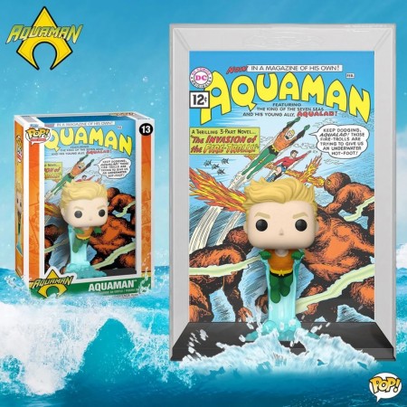 Aquaman Pop! Comic Cover Figure with Case 13
