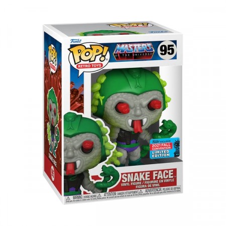 Funko! POP Fall Convention Excl He-man Snake Face Vinyl Figure 95