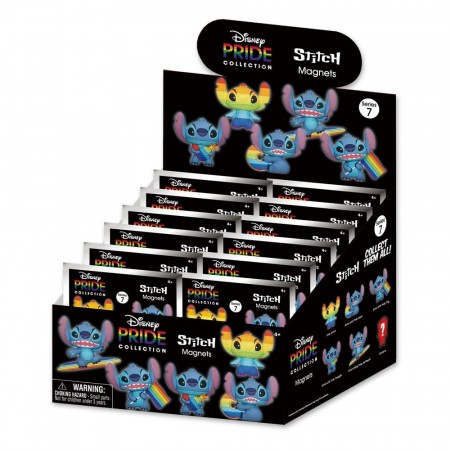 Lilo and Stitch Magnets blind pack Stitch Series 7 Display