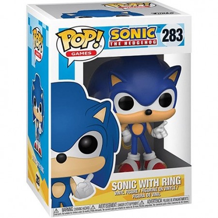 Sonic the Hedgehog with Ring Pop! Vinyl Figure 283