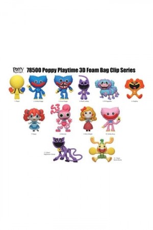 Poppy Playtime PVC Bag Clips Series 1 