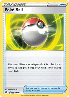 Champion's Path 59/73 Poke Ball