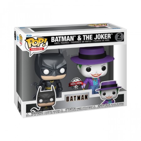 Exclusive Batman (1989) Joker & Batman POP! 2-pack