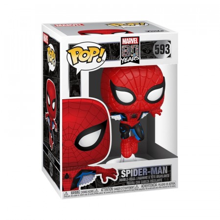 Marvel 80th POP! Marvel Spider-Man (First Appearance) Vinyl Figure 593