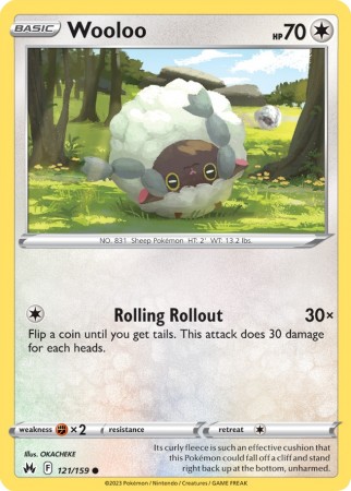 Crown Zenith 121/159 Wooloo