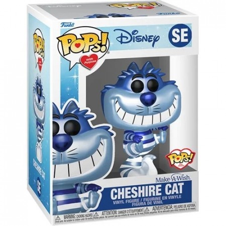 Make-A-Wish Cheshire Cat Metallic Pop! Vinyl Figure SE