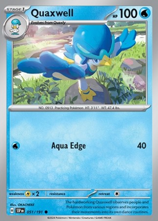 Surging Sparks 51/191 Quaxwell - Reverse Holo
