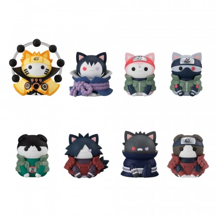 Naruto Shippuden Mega Cat Project Trading Figure 3 cm Nyaruto! Last Battle Ver. Blind Box