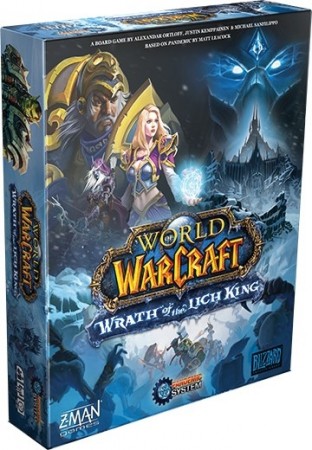 WoW Wrath Of The Lich King Pandemic Brettspill