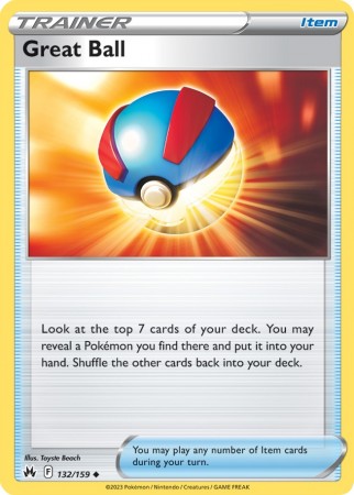 Crown Zenith 132/159 Great Ball
