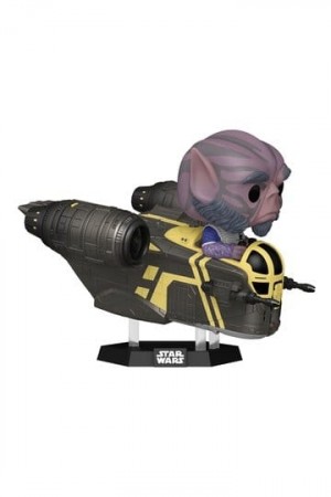 Star Wars POP! Rides Deluxe Vinyl Figure Zeb Orrelios in the Razor Crest 9 cm 838
