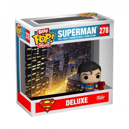 Superman Bitty POP! Deluxe Vinyl Figure Superman(Gargoyle) Display 278