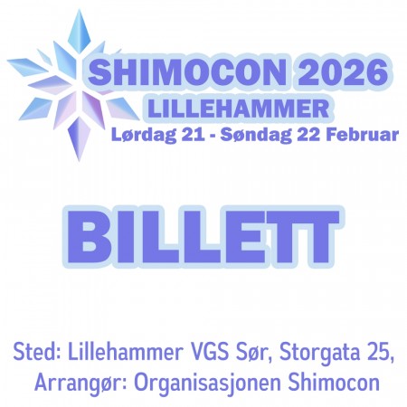 Shimocon 2026 Billett 2 dager