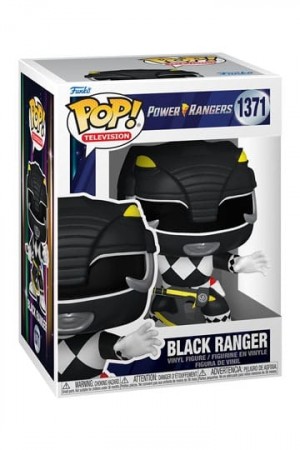 Power Rangers 30th POP! TV Black Ranger Vinyl Figure 1371