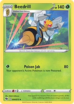 Champion's Path 4/73 Beedrill