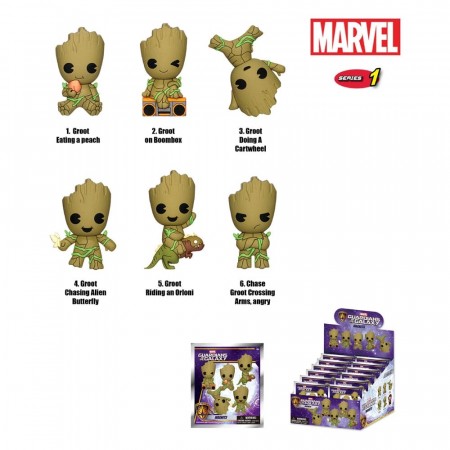 Guardians of the Galaxy 3D 3D Magnet Groot Mystery