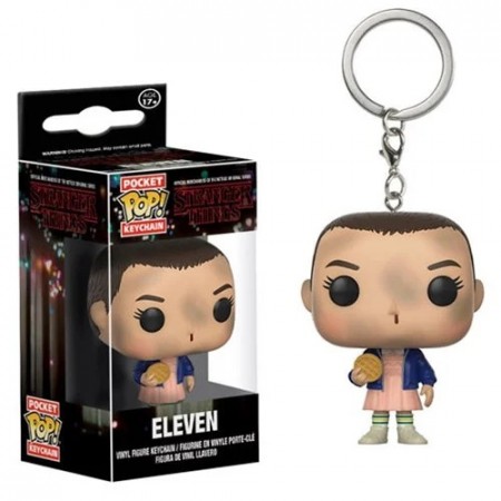 Stranger Things Eleven with Eggo Pocket Pop! Key Chain