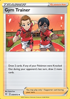 Shining fates 59/72 Gym Trainer