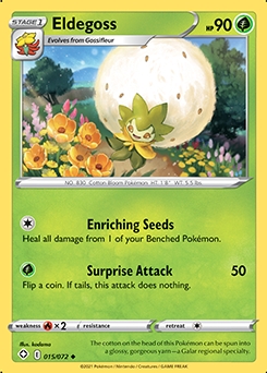 Shining fates 15/72 Eldegoss