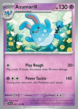 Temporal Forces 65/162 Azumarill