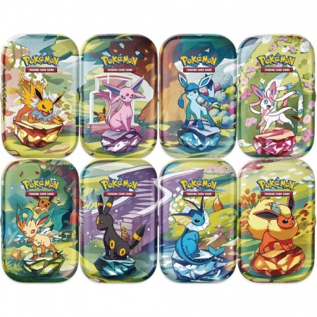 Pokemon Prismatic Evolutions Mini Tin - Forventet Februar 2025