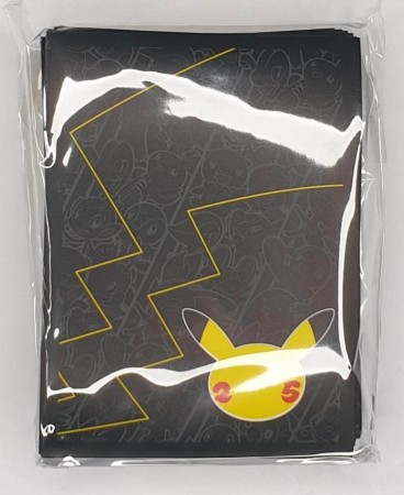 Pokemon 25th Anniversary forseglet sleeves
